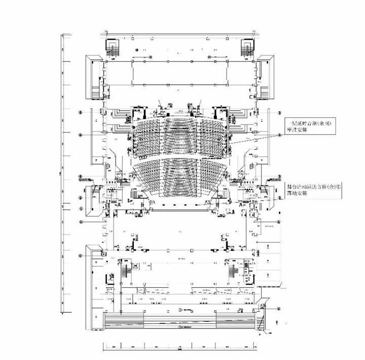 西安建筑科技大學(xué)禮堂設(shè)計圖1