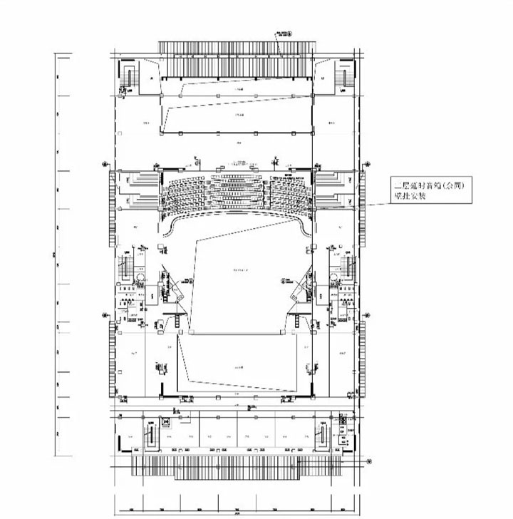 西安建筑科技大學(xué)禮堂設(shè)計圖2