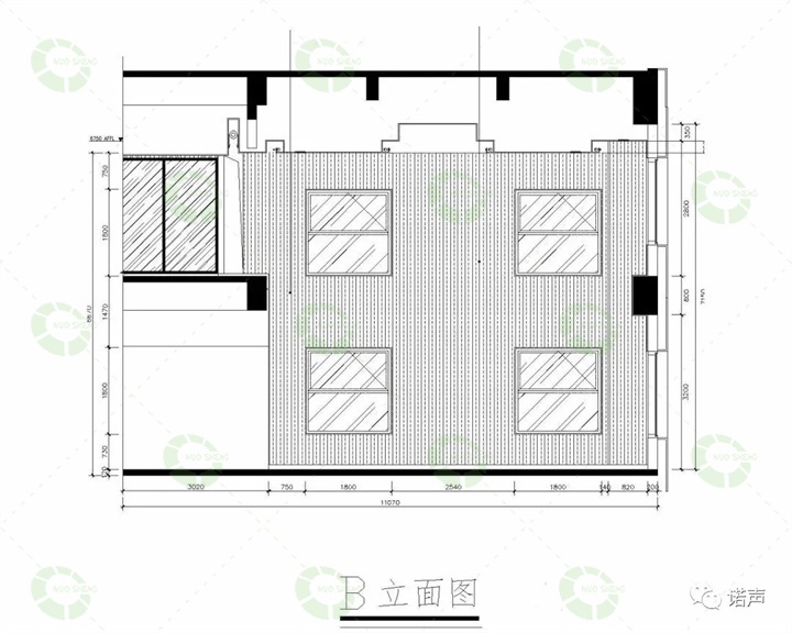 深圳中廣核多功能廳設(shè)計圖2